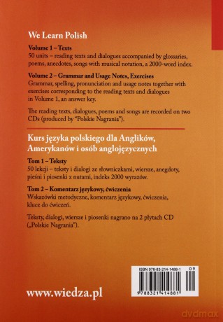 We Learn Polish. T.1/2 (+ 2 Cd) [KSIĄŻKA]