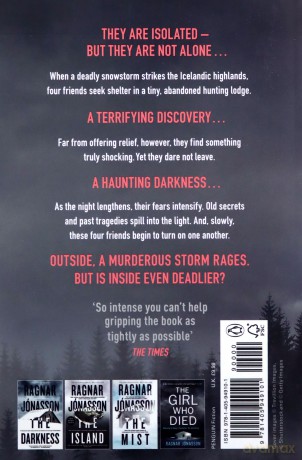 Outside: The heart-pounding new mystery soon to be a major motion picture - Ragnar Jónasson [KSIĄŻKA]