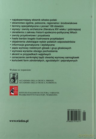 Wielki Słownik Włosko-Polski T.4 Sf-Z [KSIĄŻKA]