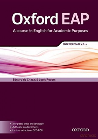 Oxford EAP: Intermediate/B1+: Student's Book and DVD-ROM Pack - Edward de Chazal [KSIĄŻKA]