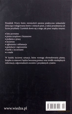 Wzory Listów Niemieckich [KSIĄŻKA]