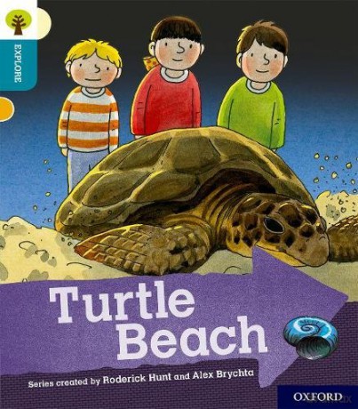 Oxford Reading Tree Explore with Biff, Chip and Kipper: Oxford Level 9: Turtle Beach - Paul Shipton [KSIĄŻKA]