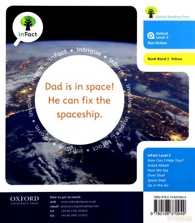 Oxford Reading Tree inFact: Oxford Level 3: Space Dad - Catherine Baker [KSIĄŻKA]