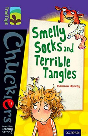 Oxford Reading Tree TreeTops Chucklers: Level 11: Smelly Socks and Terrible Tangles - Damian Harvey [KSIĄŻKA]