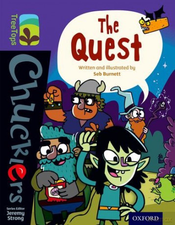 Oxford Reading Tree TreeTops Chucklers: Level 11: The Quest - Seb Burnett [KSIĄŻKA]