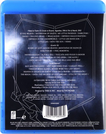 Tarja Turunen: Act 1 [Blu-Ray]