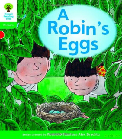 Oxford Reading Tree: Level 2: Floppy's Phonics Fiction: A Robin's Eggs (Floppy's Phonics - New Edition 2011) - Roderick Hunt [KSIĄŻKA]