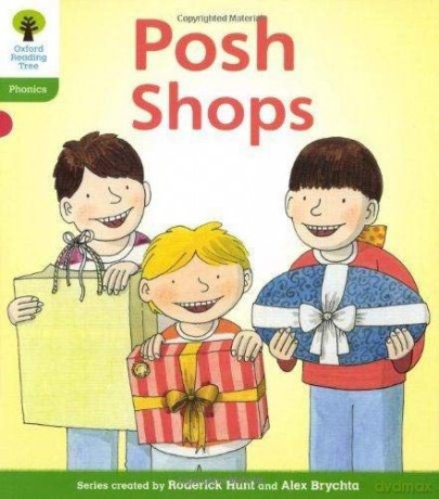 Oxford Reading Tree: Level 2: Floppy's Phonics Fiction: Posh Shops (Floppy's Phonics - New Edition 2011) - Roderick Hunt [KSIĄŻKA]