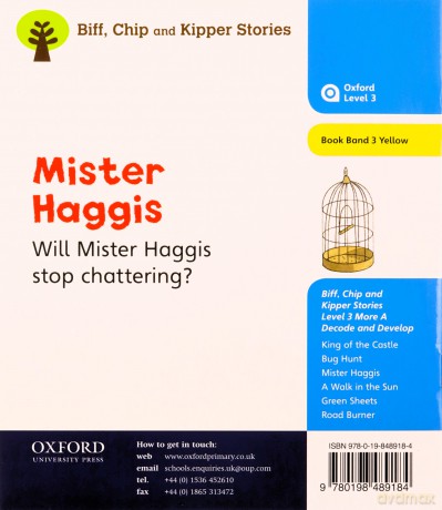 Oxford Reading Tree: Level 3 More a Decode and Develop Mister Haggis (Oxford Reading Tree: Biff, Chip and Kipper Decode and Develop) - Roderick Hunt [KSIĄŻKA]