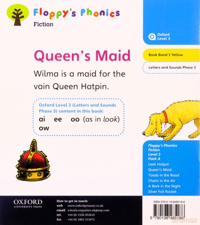 Oxford Reading Tree: Level 3: Floppy's Phonics Fiction: The Queen's Maid (Floppy's Phonics - New Edition 2011) - Roderick Hunt [KSIĄŻKA]