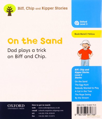 Oxford Reading Tree: Level 3: Stories: On the Sand (Oxford Reading Tree, Biff, Chip and Kipper Stories New Edition 2011) - Roderick Hunt [KSIĄŻKA]