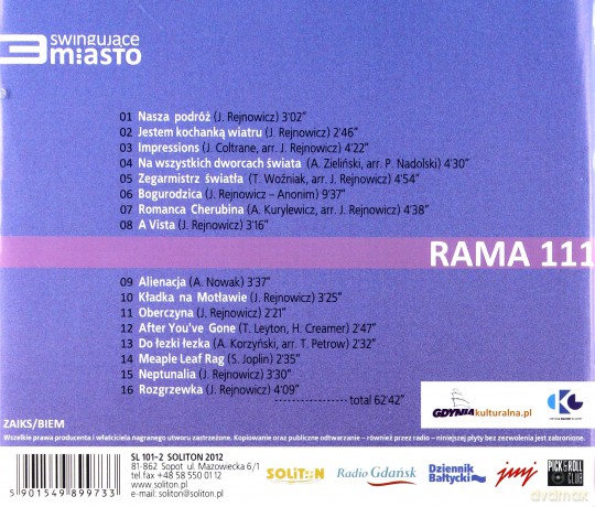 Rama 111: Swingujące Trójmiasto [CD]