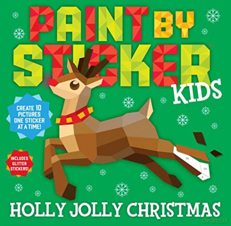 Paint by Sticker Kids: Holly Jolly Christmas [KSIĄŻKA]
