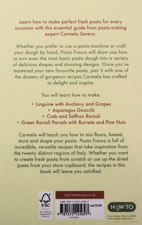 Pasta Fresca: Master the Art of Fresh Pasta - Carmela Sophia Sereno [KSIĄŻKA]
