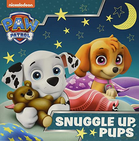 Paw Patrol Picture Book - Snuggle Up Pups: A super-snoozy illustrated bedtime story book for children aged 2, 3, 4, 5 based on the Nickelodeon TV Series - Paw Patrol [KSIĄŻKA]