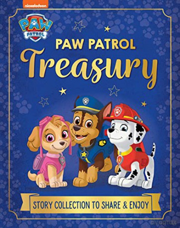 PAW Patrol Treasury: Illustrated Story Collection Gift Book for children aged 2, 3, 4, 5 based on the Nickelodeon TV Series - Paw Patrol [KSIĄŻKA]
