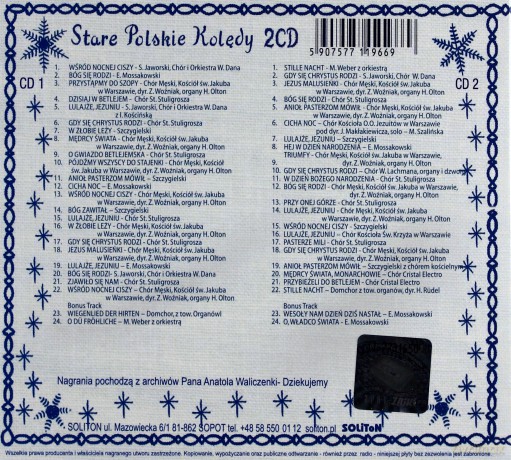 Stare Polskie Kolędy  [2CD]