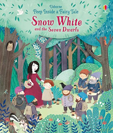 Peep Inside a Fairy Tale Snow White and the Seven Dwarfs: 2 - Anna Milbourne [KSIĄŻKA]