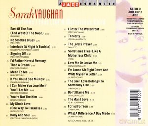 Sarah Vaughan: Sometimes I Fell Like A Motherless Child00 [CD]