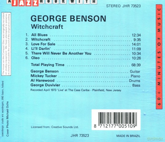 George Benson: Witchcraft [CD]