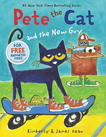 Pete the Cat and the New Guy - Kimberly Dean [KSIĄŻKA]