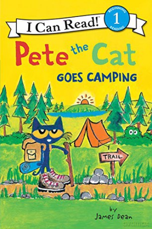 Pete the Cat Goes Camping (Pete the Cat: I Can Read!, Level 1) - Kimberly Dean [KSIĄŻKA]