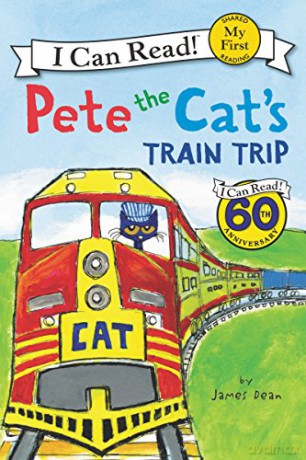 Pete the Cat's Train Trip (My First I Can Read!: Pete the Cat) - Kimberly Dean [KSIĄŻKA]