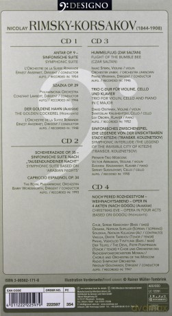 Nicolay Rimsky-Korsakov: 4cd Bookformat (+ 20 Pages Booklet) [4CD]