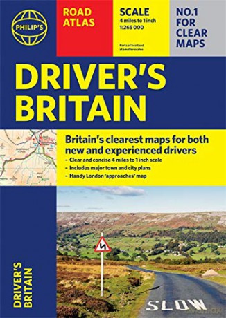 Philip's Driver's Atlas Britain: (A4 Paperback) (Philip's Road Atlases) - Philip's Maps [KSIĄŻKA]