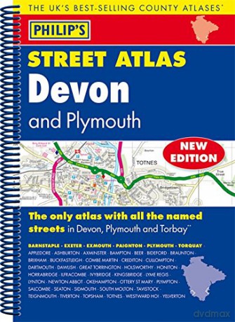 Philip's Street Atlas Devon: Spiral Edition - Philip's Maps [KSIĄŻKA]