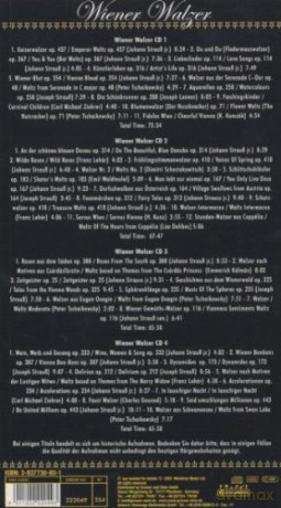 Wiener Walzer: 4cd Bookformat (+ 20 Pages Booklet) (digibook) [4CD]