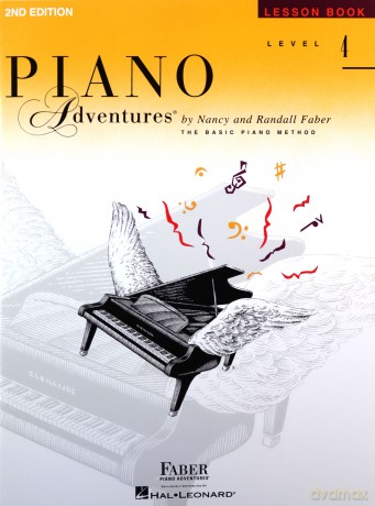 Piano Adventures Lesson Book Vol. 4. 2nd Edition - Nancy Faber [KSIĄŻKA]
