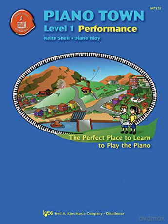 Piano Town Performance Level 1 - Diane Hidy [KSIĄŻKA]