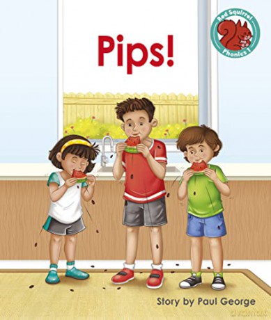 Pips! (Red Squirrel Phonics Level 1 Set 2) - Paul George [KSIĄŻKA]