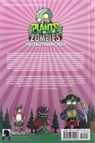 Plants vs. Zombies Volume 18: Constructionary Tales - Tobin [KSIĄŻKA]