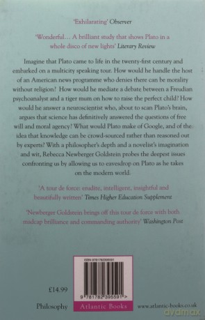 Plato at the Googleplex: Why Philosophy Won't Go Away - Rebecca Newberger Goldstein [KSIĄŻKA]