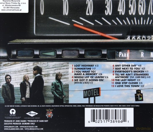 Bon Jovi: Lost Highway (Polska Cena!!) [CD]