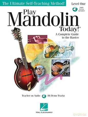 Play Mandolin Today! Level 1 Complete Guide To The Basics Tab Bk/Cd (Ultimate Self-Teaching Method!) [KSIĄŻKA]