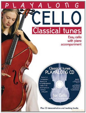 PLAYALONG CELLO CLASSICAL TUNES VLC BOOK/CD [KSIĄŻKA]
