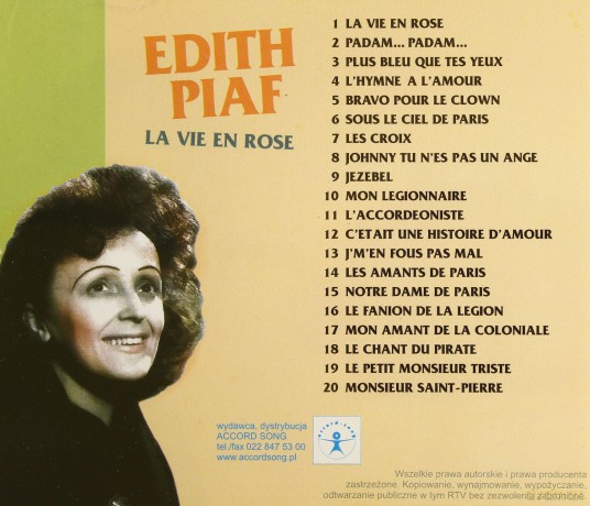 Edith Piaf: La Vie En Rose [CD]