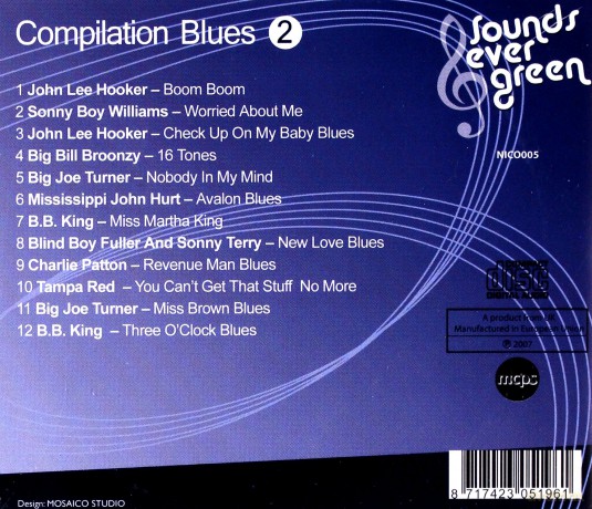 Compilation Blues 2: Sounds Ever Green [CD]