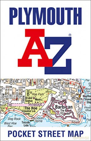 Plymouth A-Z Pocket Street Map - A-Z Maps [KSIĄŻKA]