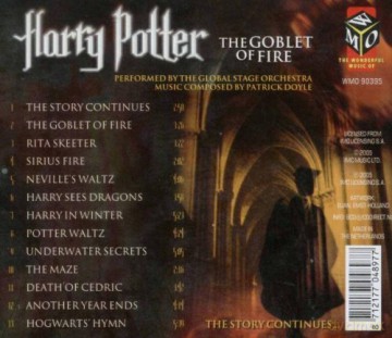 Harry Potter: The Goblet Of Fire [CD]