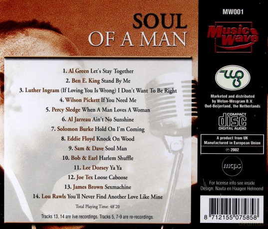 Soul Of A Man [CD]