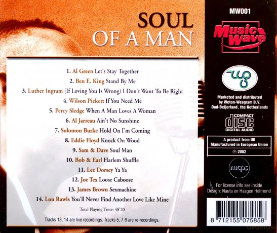 Soul Of A Man [CD]