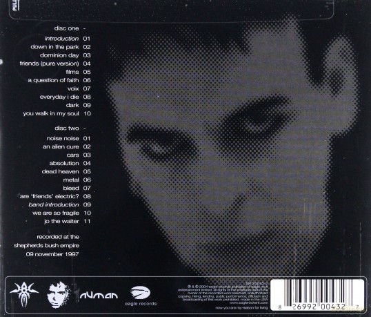 Gary Numan: Live In London [CD]