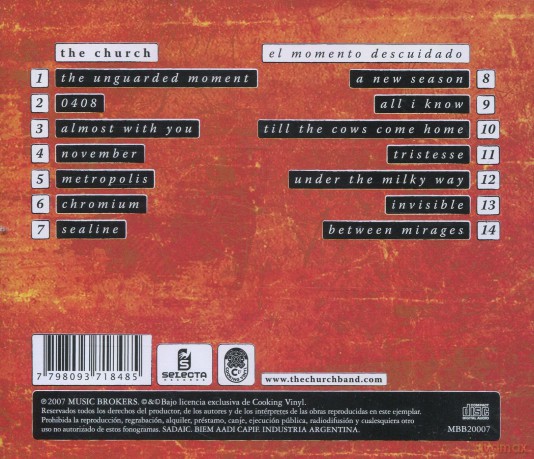 The Church: El Momento Descuidado [CD]