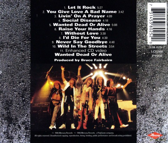Bon Jovi: Slippery When Wet [CD]