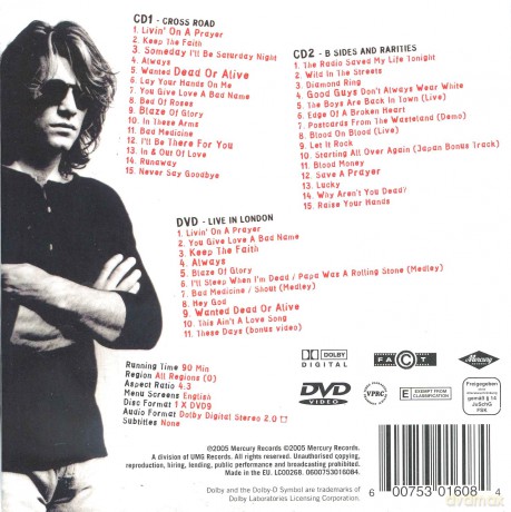 Bon Jovi: Crossroads (Sound&Vision) [2CD]+[DVD]