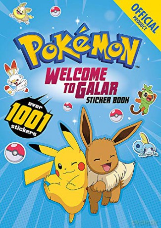Pokémon Welcome to Galar 1001 Sticker Book - The Pokémon Company International [KSIĄŻKA]
